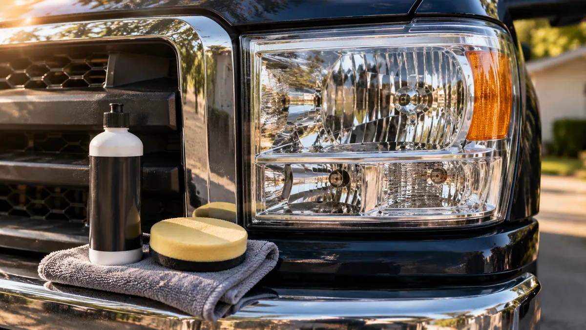 Headlight Polishing by Everything Clean